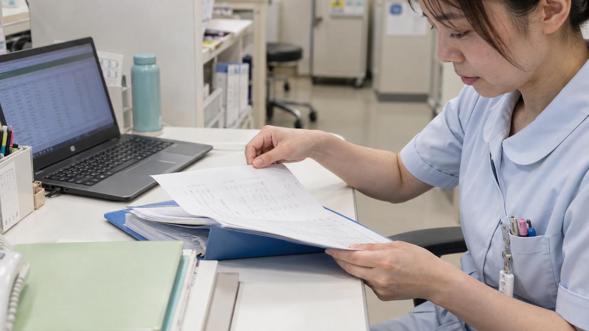 病棟の集計表から、入力する部分だけを取り出す