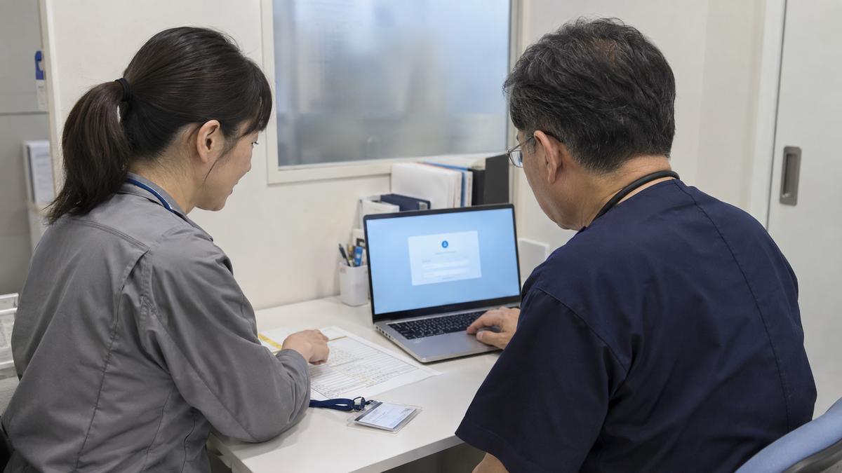 職員のAI利用を、病院が指定するアカウントへ切り替える