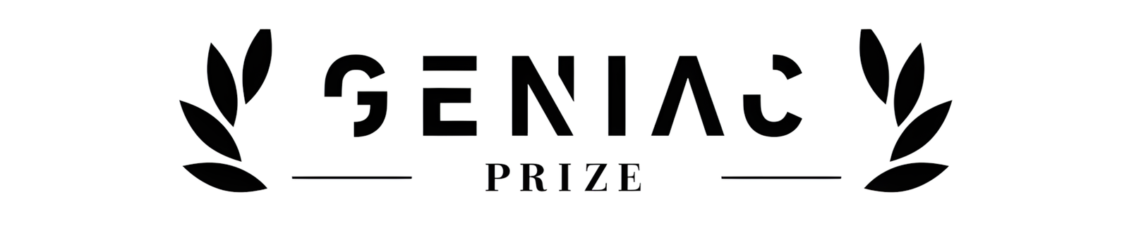 月桂樹をあしらった GENIAC-PRIZE のロゴ