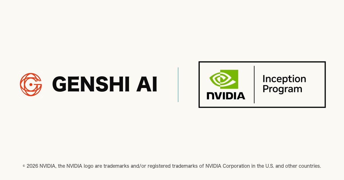 NVIDIA Inception 採択の告知画像